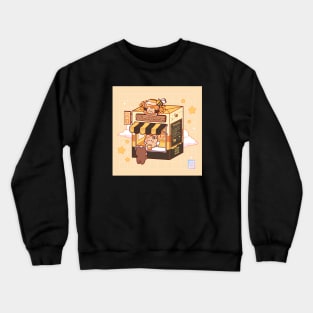 Cafe Series - Honey Beary Crewneck Sweatshirt